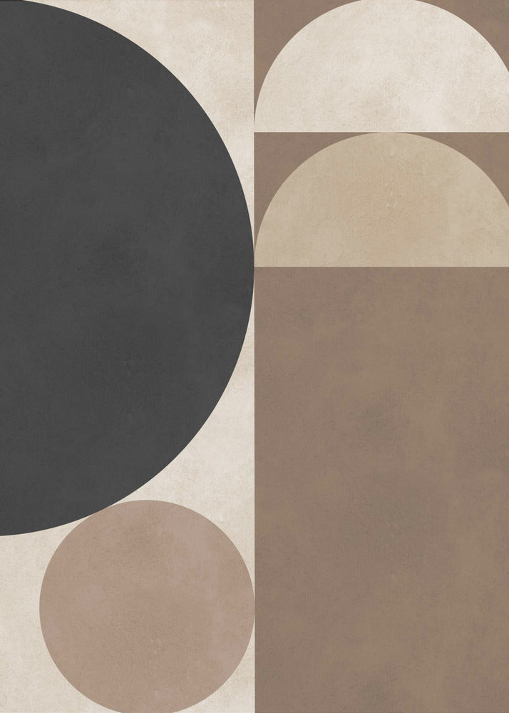 Brown geometry 6 | Poster