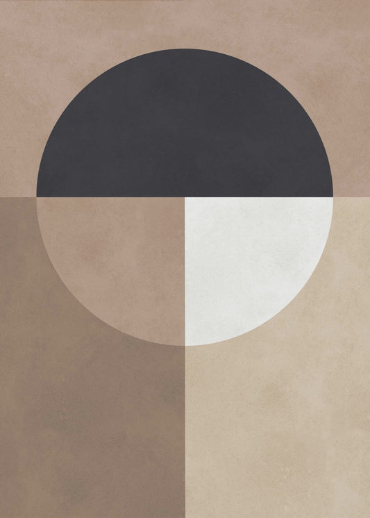 Brown geometry 7 | Poster