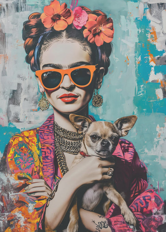 Frida Chihuahua | Poster