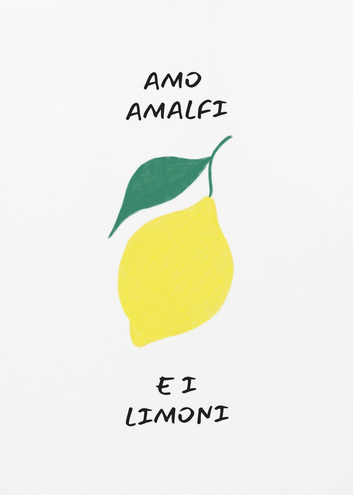 Amo Amalfi | Canvas