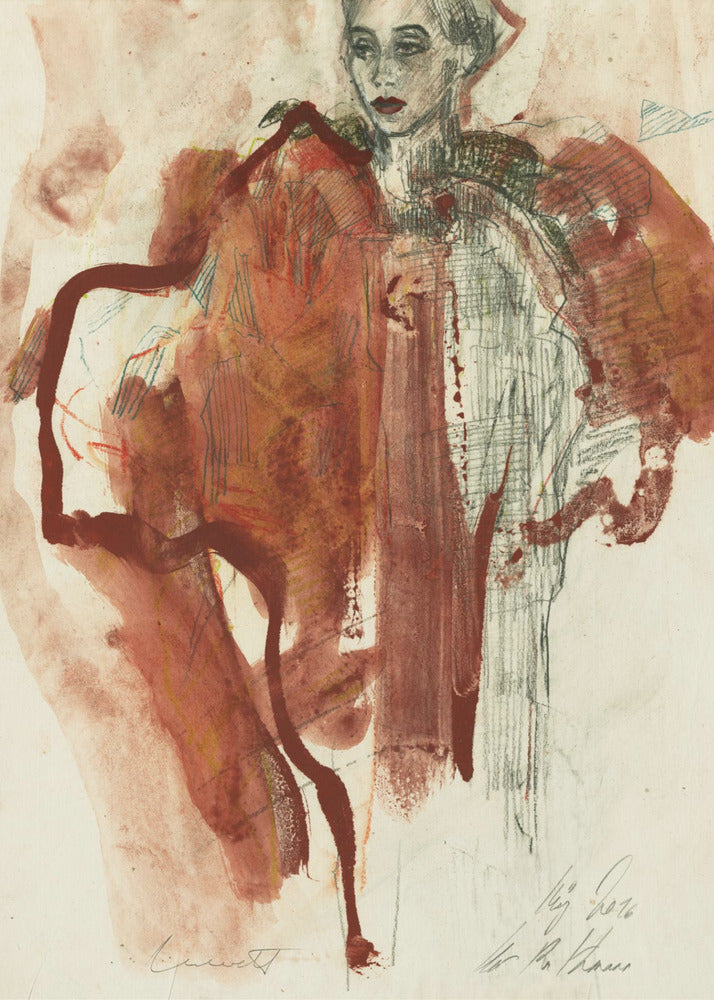 Evocative Human Figure | Canvas