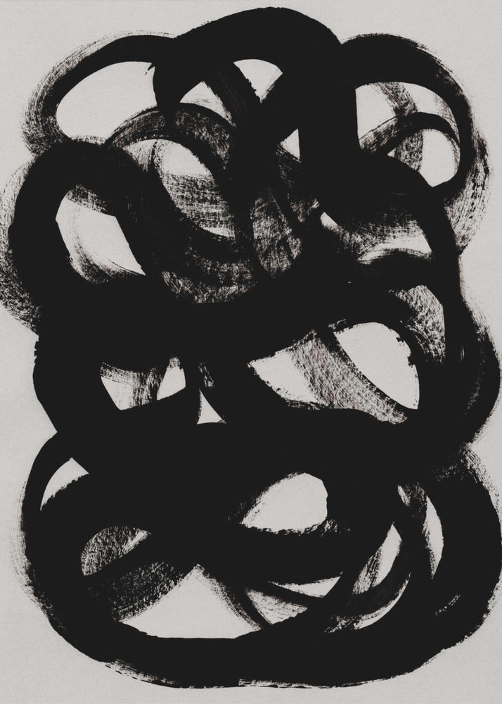 Abstract Brush Strokes 84 | Canvas