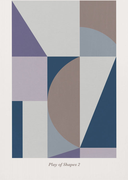 Play of Shapes 2 | Canvas
