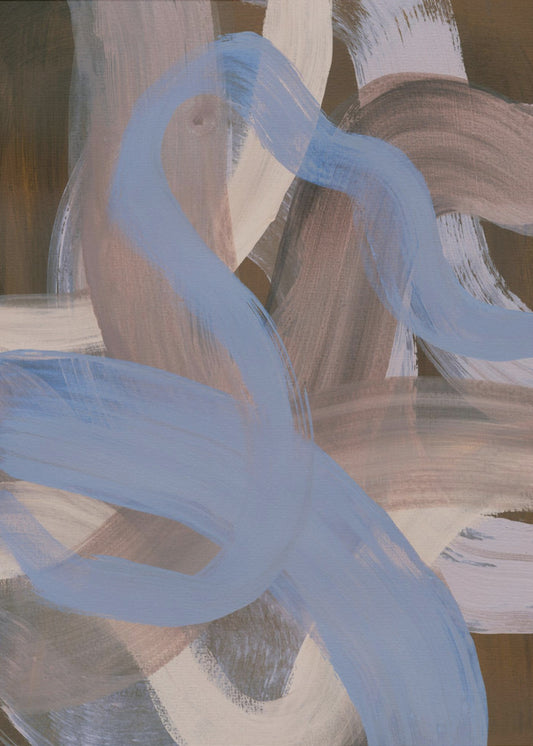 Abstract Brush Strokes 124X | Canvas