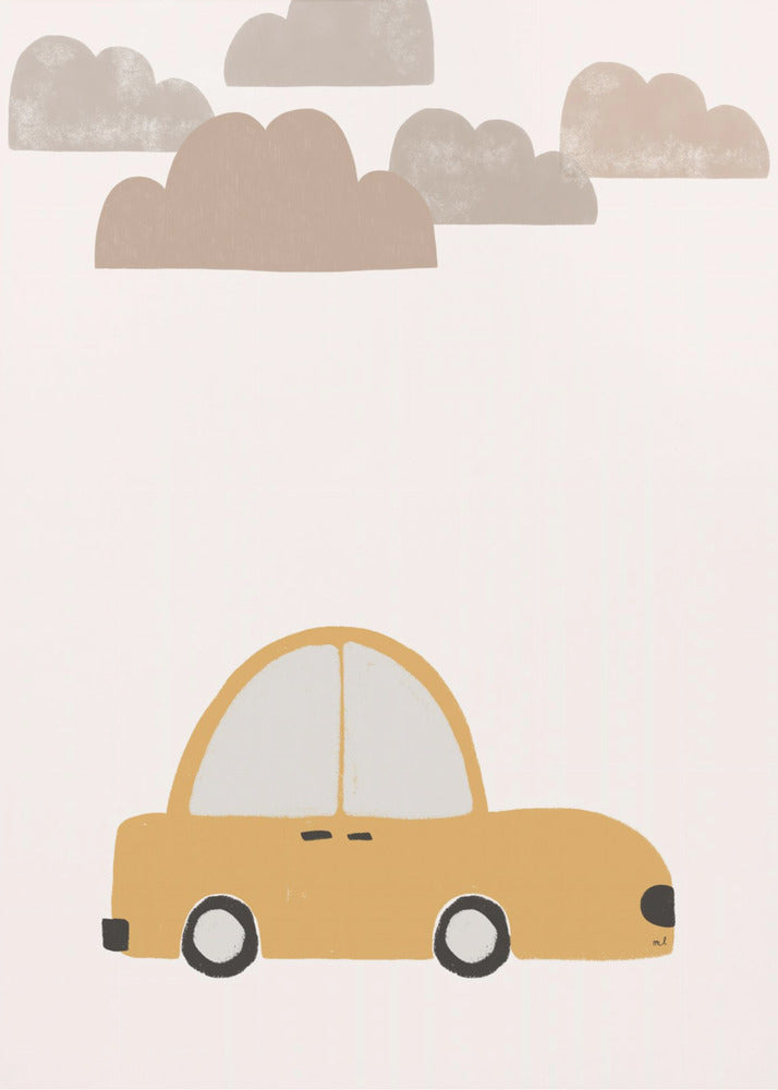 Yellow Car | Poster