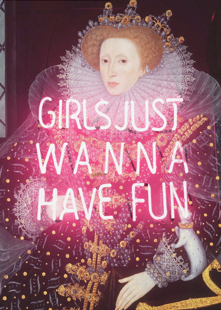 Queenelizabethneon Ratioiso | Poster