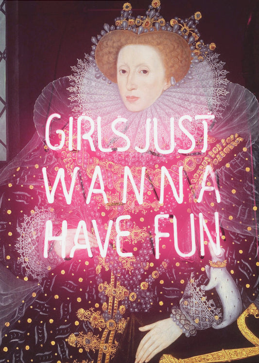 Queenelizabethneon Ratioiso | Poster