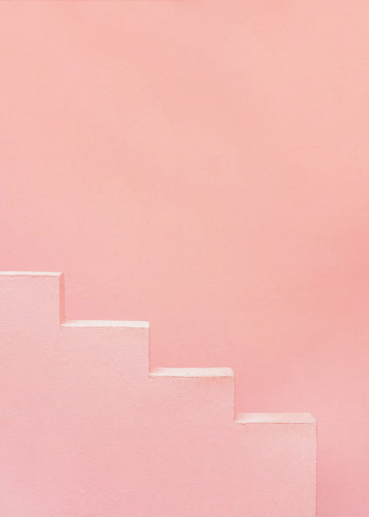 Muralla Roja in Pink II | Poster