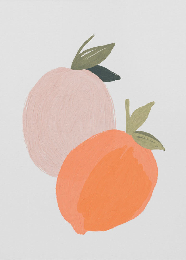 Painted Peach | Canvas