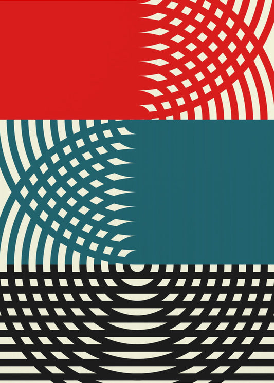 Symmetric Echoes | Canvas