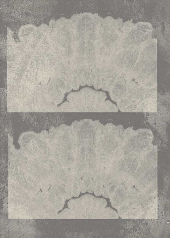 Batik Traces – Neutral Abstract in Taupe and White | Poster