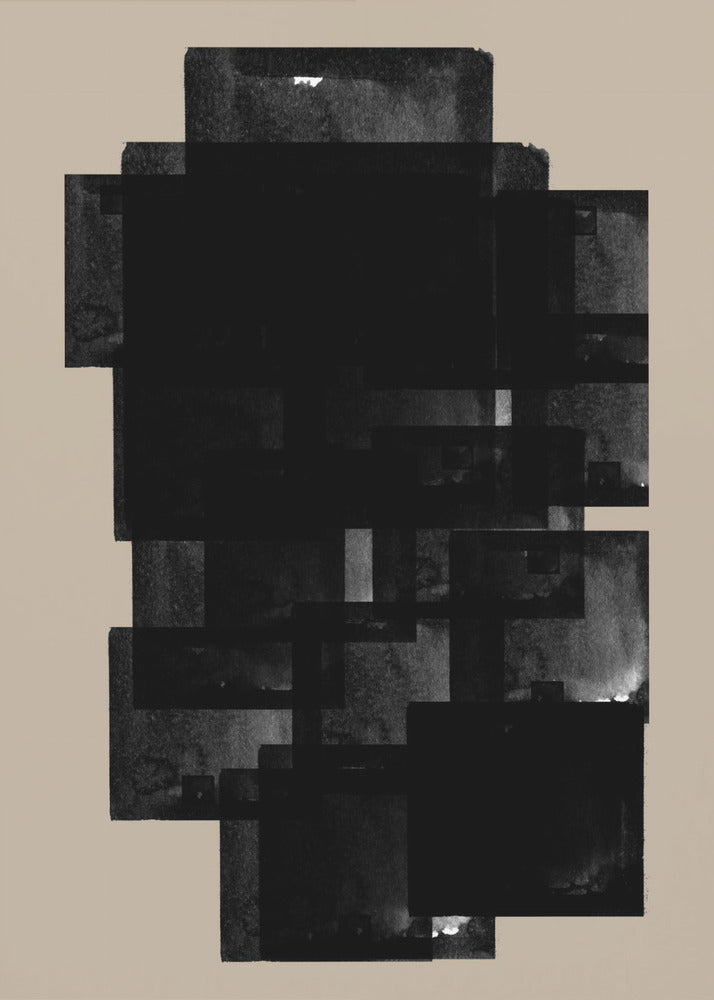 Shadowed Structure | Canvas