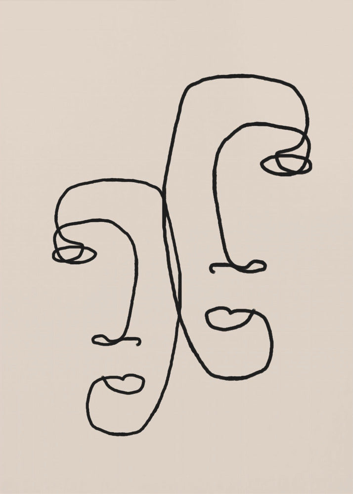 Curved Reflections | Canvas