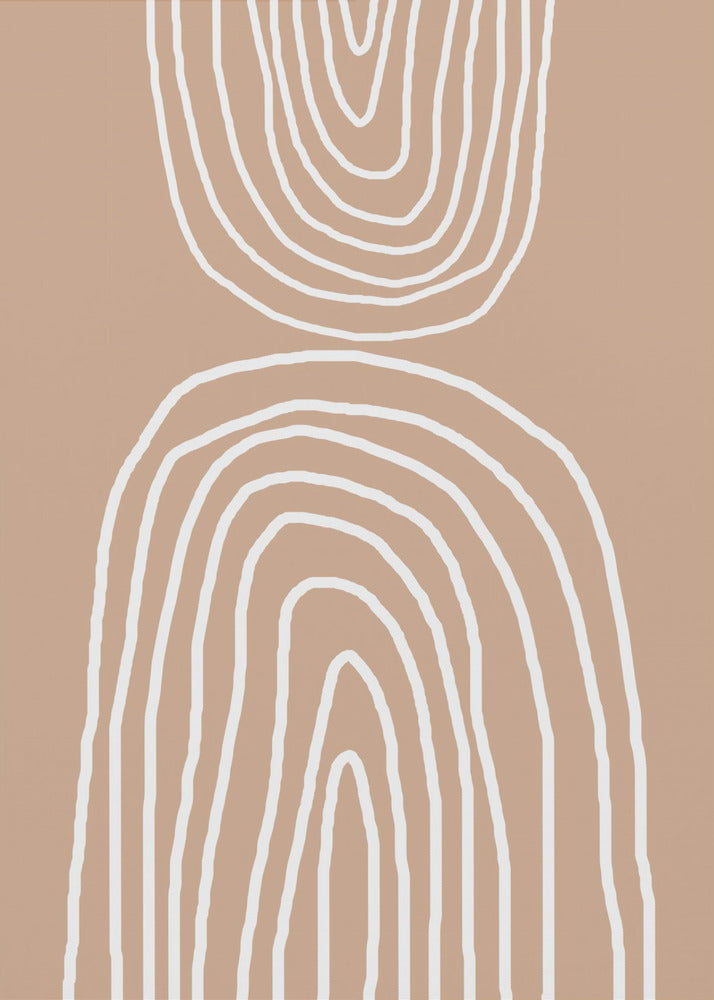 Earthy Layers Harmony | Canvas