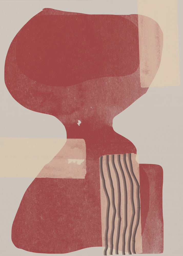 Crimson Harmony | Canvas