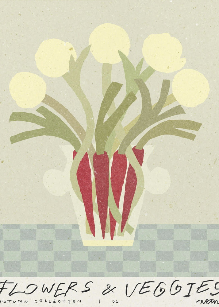 Flowers & Veggies 01 | Canvas