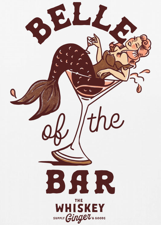 Belle Of The Bar Mermaid Pin Up Art | Poster