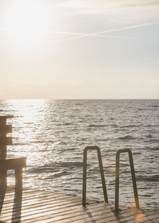 Summer Morning Swim | Poster