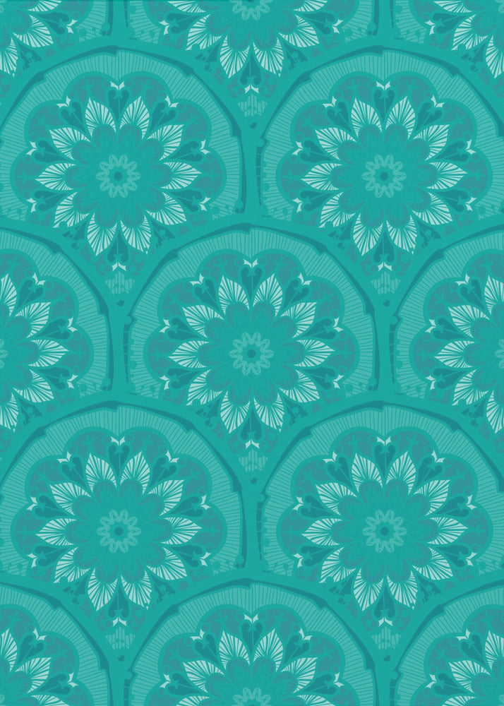 Verdant Mandala Dream | Canvas
