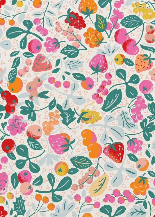 Fruity seamless pattern | Canvas