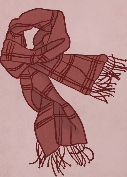 Crimson Warmth | Poster