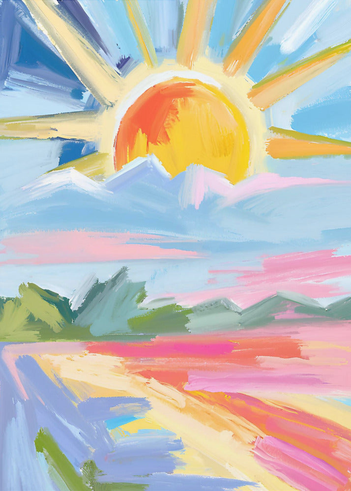 Sonnenaufgang | Canvas