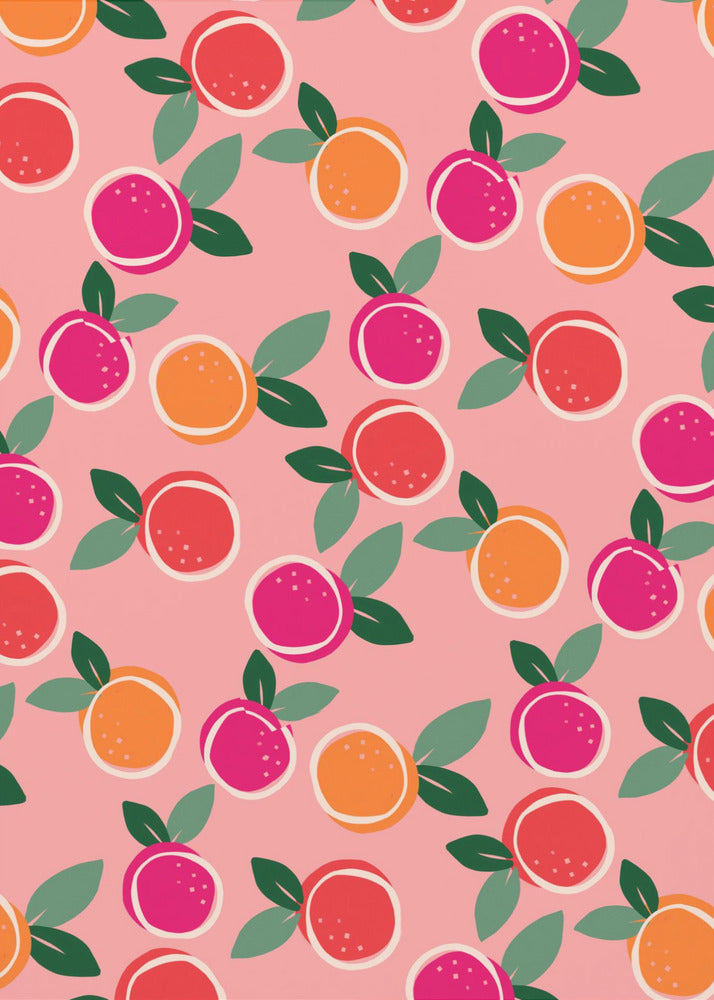 Sunset Citrus Symphony | Canvas