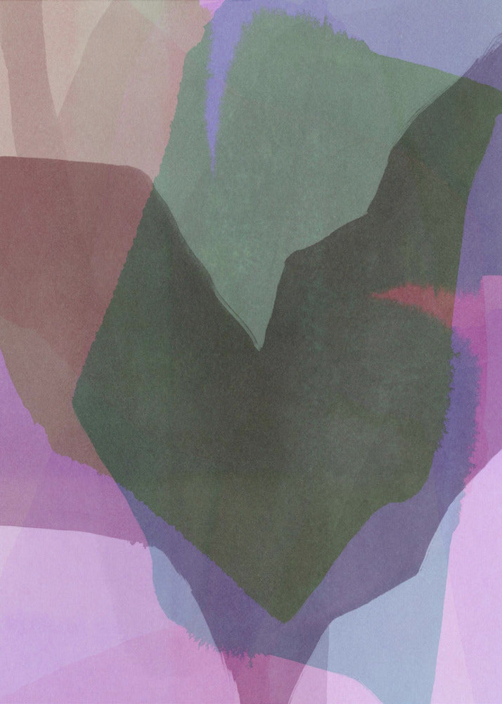 Abstract Dipped Landscape 5 | Poster