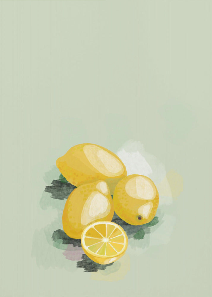 Three and a half lemons | Canvas