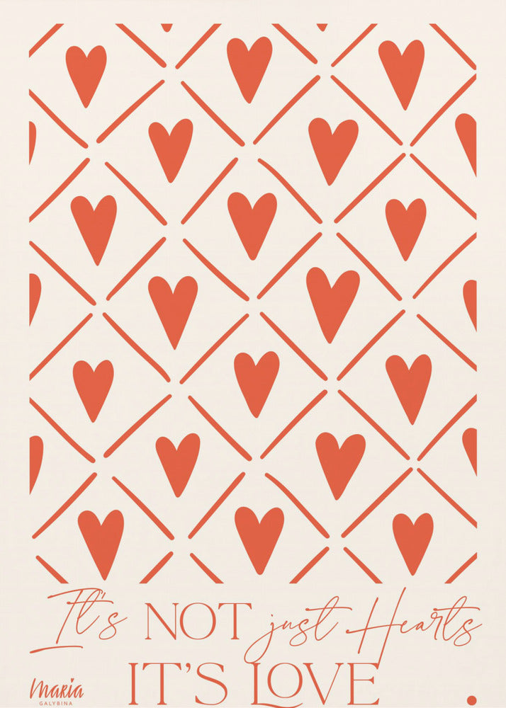 About Love. Hearts | Poster