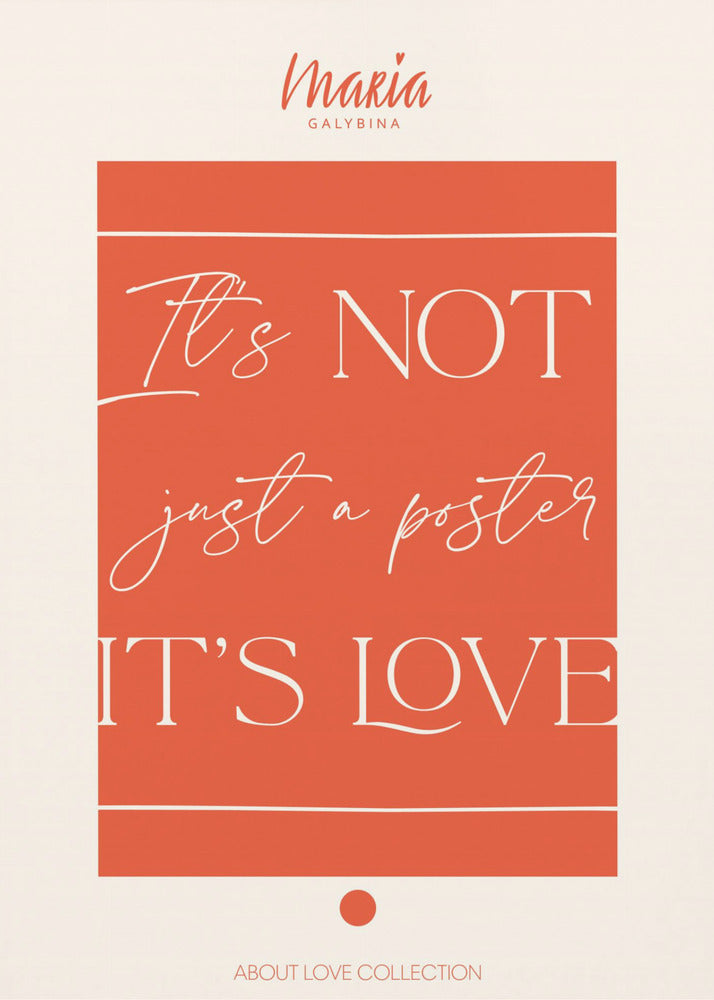 About Love. Poster | Canvas