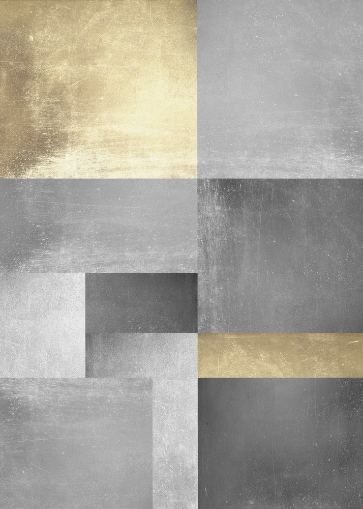 Gold and silver textures 5 | Canvas