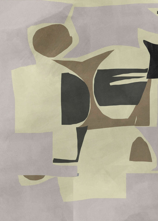 Abstract Graphic No1 Print | Canvas