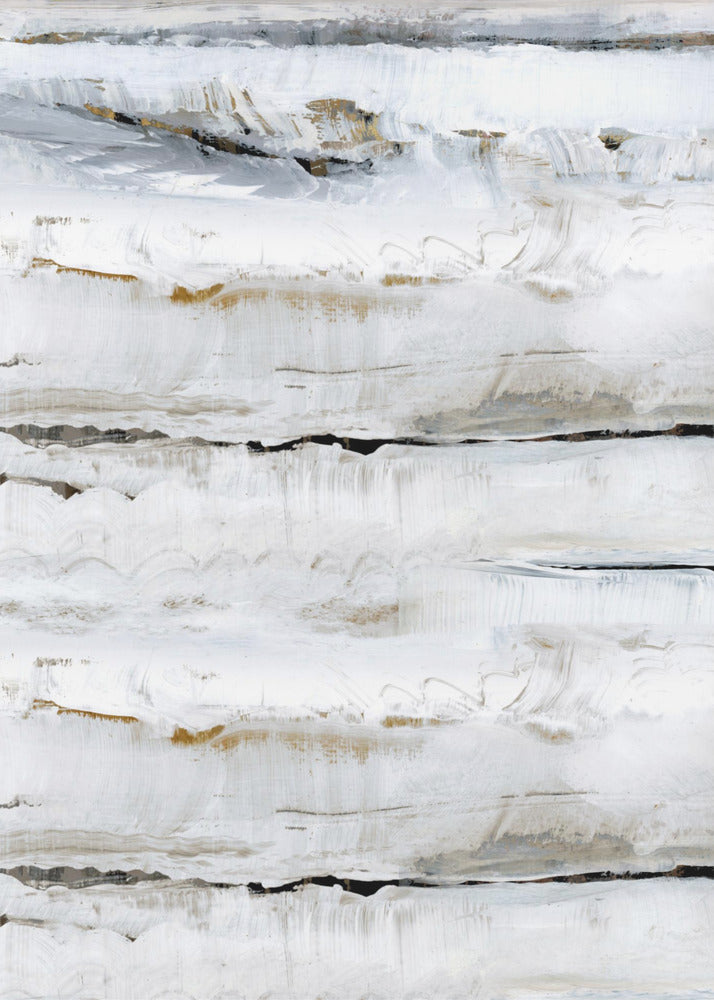 Abstract Soft Whites 3 | Canvas
