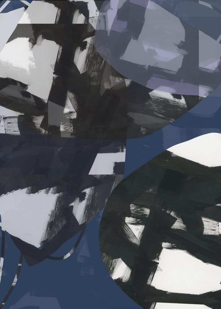 Dark Blue Beauty No3 | Poster