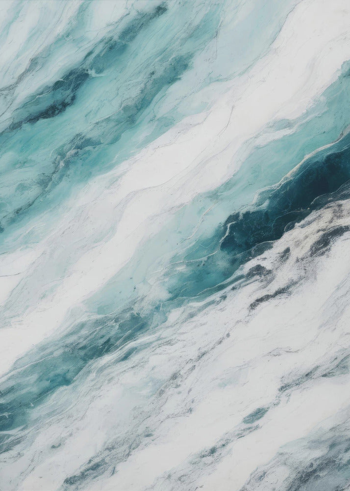 Swirling Ocean Inspired Patterns | Poster