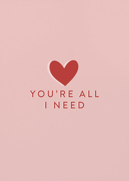 Your All I need | Canvas
