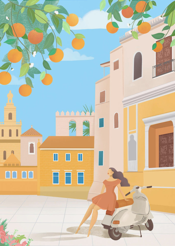 Seville Oranges, Spain | Canvas