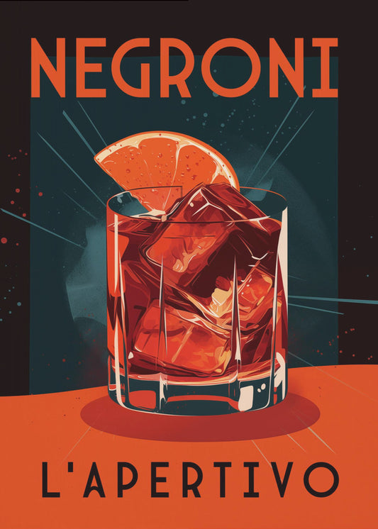Negroni L' Apertivo | Poster