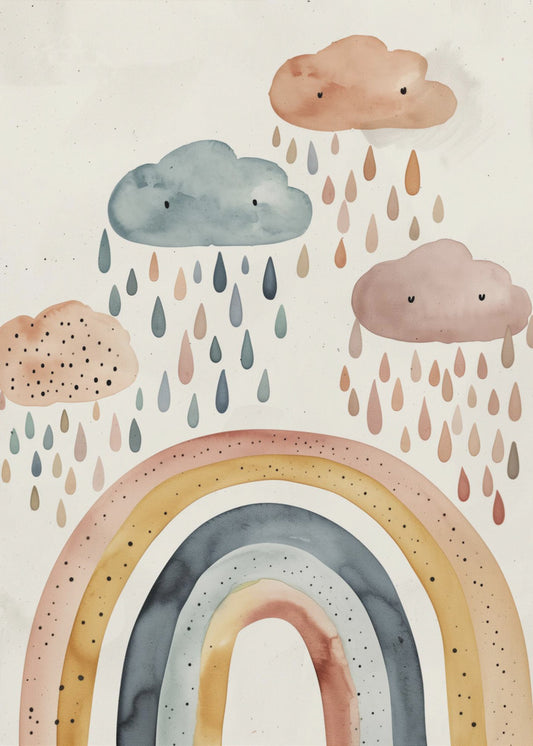 Playful Rainbows | Poster