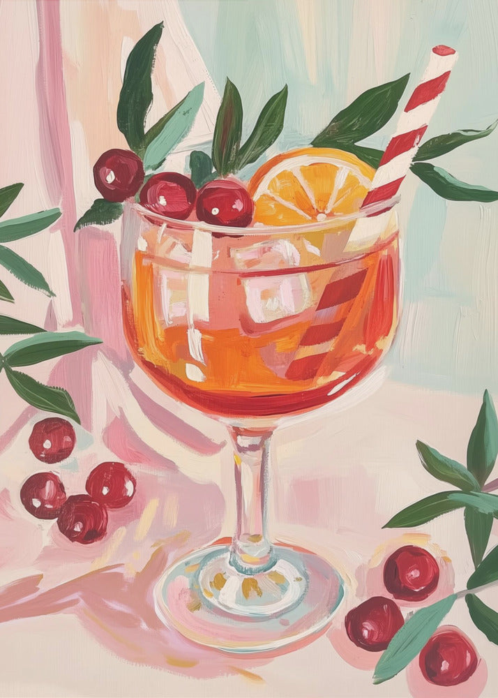 Christmas Aperol Spritz Cocktail | Canvas