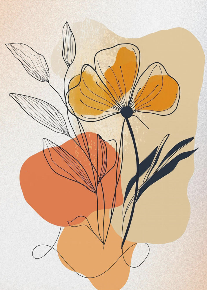 Ember Blooms 3 | Canvas