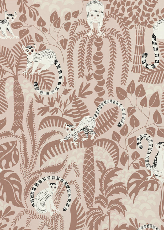 Jungle adventure Mocha Mousse | Canvas