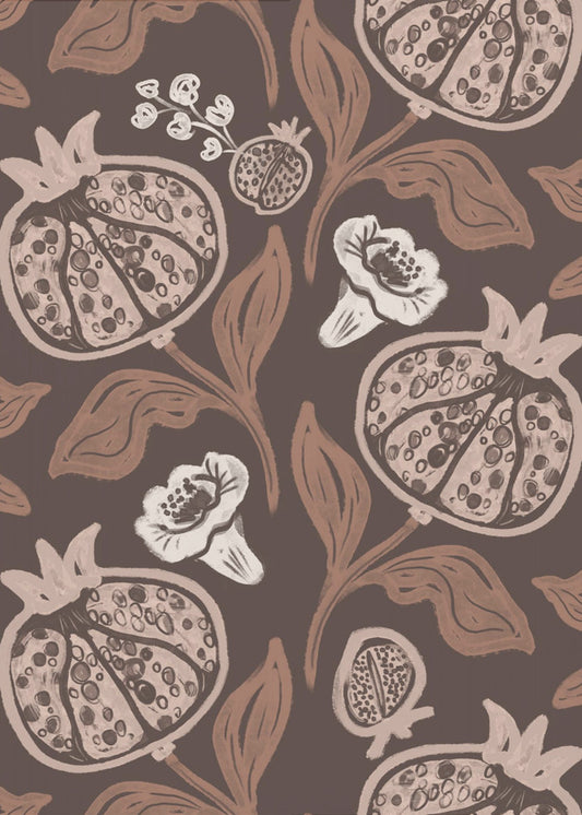 Pomegranates Pattern | Poster