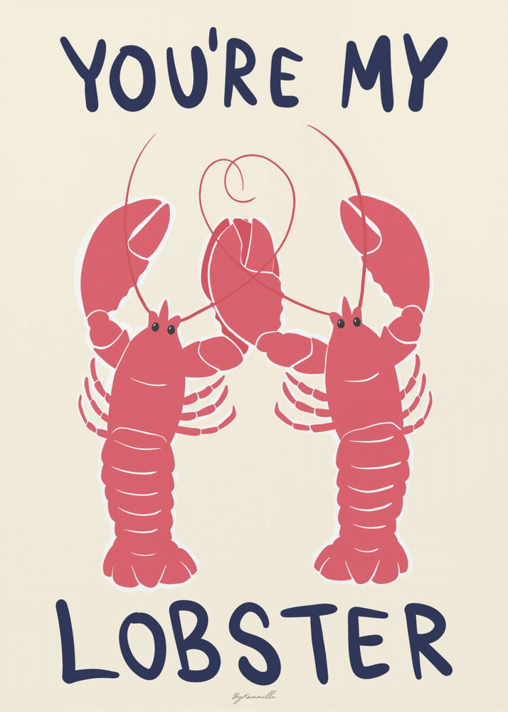 You're My Lobster | Canvas