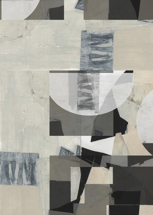 Monochrome Composition No. 3 | Canvas