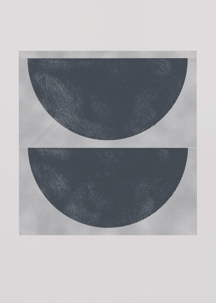 Monochrome Halves | Canvas