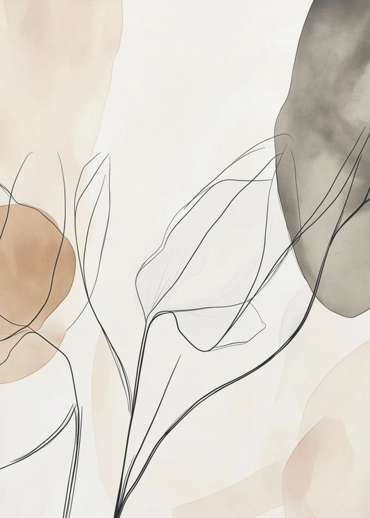 3 Ethereal Flora Set | Canvas