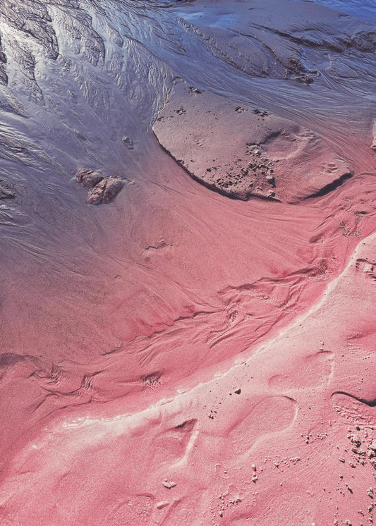 Crimson Tides Flow | Canvas