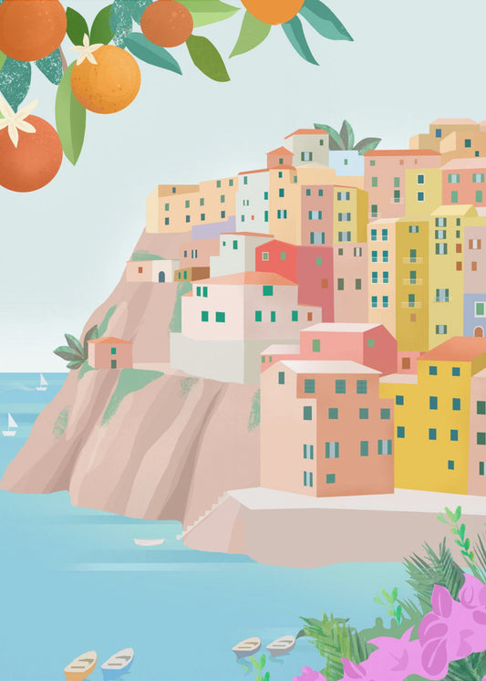 Cinque Terre, Italy | Canvas